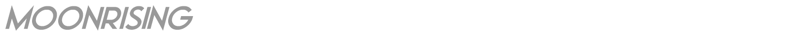 Moonrising font preview